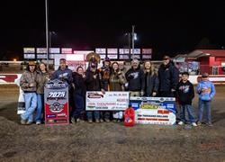Steele Completes Championship Season with Turkey 100 Victory at Swainsboro