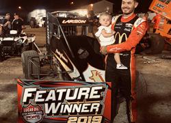 LARSON LANDS BCRA WIN AT PLACERVIL
