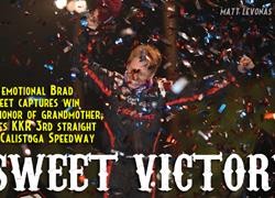 Brad Sweet Powers to Emotional Cal