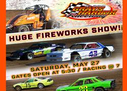 Huge Fireworks Show Saturday!