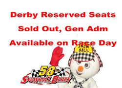 Reserved Seats Sold out, General Admission Sold on Race Day Only.