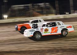 Law, Brown Jr., Castleberry, and Forsberg in Victory Lane
