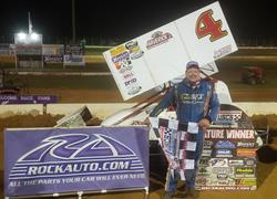 Danny Smith wears the 2021 USCS Na