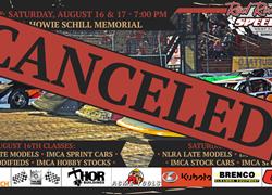 CANCELED: Friday & Saturday, Augus