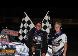 Burks Storms To Victory at Lakesid