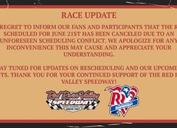 CANCELED: Friday, June 21