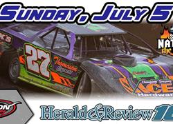 Save the Date: Sunday, July 5 - Herald & Review 100 Returns to Macon Speedway