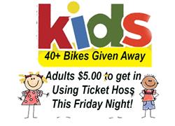 Meet the Drivers Night advance Tickets for $5.00 for all 6 and over using Ticket Hoss