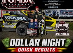 QUICK RESULTS 5/16/2026 METRO FORD PRESENTS DOLLAR NIGHT - $1 GRANDSTAND ADMISSION