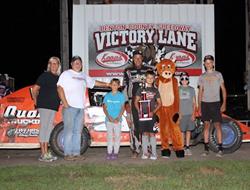 Cordes, Grady sweep championship night honors at B