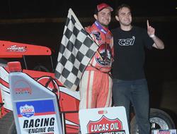 VANTOLL SCORES THIRD D-II MIDGET WIN OF 2017