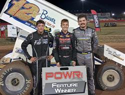 Garet Williamson Wins in Lucas Oil Speedway Debut