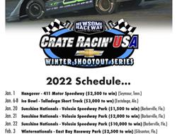 Schedule Released for Crate USA’s 2022 Winter Shoo