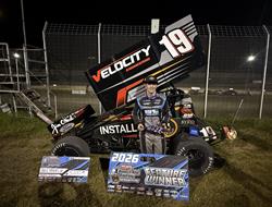 Joel Myers Jr Masterful in POWRi 410 Outlaw Sprint