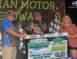 PAGE POCKETS $20Gs WITH WORLD CHAMPIONSHIP RACE WI