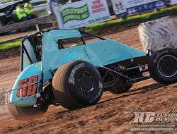 Rusty  Egan Led All Twenty Laps En-route to His Fi