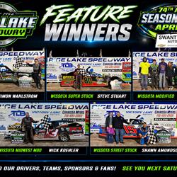 Variety of Winners In Rice Lake Speedway Opener