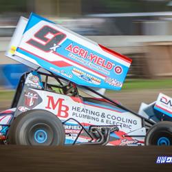 Nienhiser Charges to First 2026 IRA Sprint Car Series Victory at Sycamore Speedway