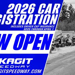 2026 CAR REGISTRATION NOW OPEN!