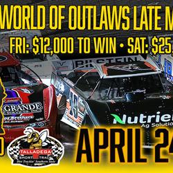 Alabama Gang 100 Weekend Featuring World of Outlaws Late Models C