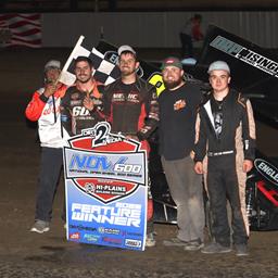 NOW600 Nationals Triumphs Belong To Flud, Woods, Nunley, And Budnik At Creek County Speedway!