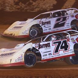 The Dirt Track at Charlotte (Concord, NC) – World of Outlaws Real American Beer Late Model Series – World Finals – November 6th-8th, 2025. (Josh James Artwork)