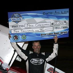 GRESSMAN WINS #6 UNDER FULL MOON