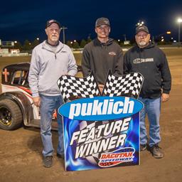 KUKOWSKI BREAKS INTO VICTORY LANE IN MANDAN