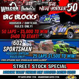 NEW YORKER 50! Saturday September 27th.