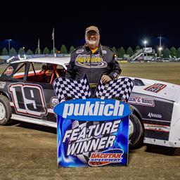 CARTER WINS FIRST CAREER STOCK CAR VICTORY