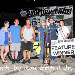 Stern tops Late Model Feature at Slinger
