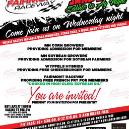 SALUTE TO AG NIGHT SLATED