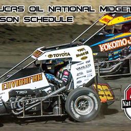 POWRi Lucas Oil National Midget League 2021 Schedule Release
