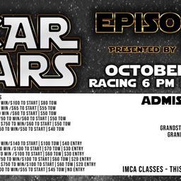 INFO RELEASE: CAR WARS: EPISODE II PRESENTED BY CONCRETE FINISHERS, OCTOBER 10-11, 2025