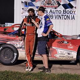 Benton County Speedway (Vinton, IA) – Karl Chevrolet Pro Late Model Tour – September 13th, 2025.