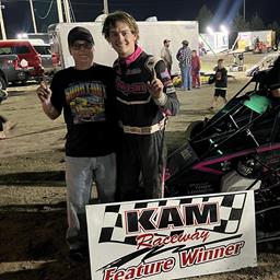 Linner, Potter, Kalkwarf, and Friesen Land KAM Raceway Wins on Friday!