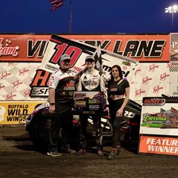 Timms, Hanson and Taylor Hit the Jackpot at Huset’s Speedway With Royal River Casino Night Wins