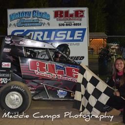 **Rookie Wingless 600 Sprints - 7/16 Results**