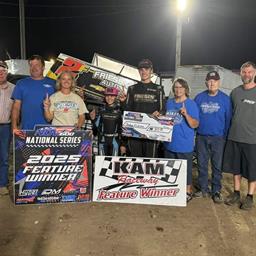 Friesen, Roberts, and Kalkwarf Tame NOW600 National Series Fields on Friday Night at KAM Raceway!