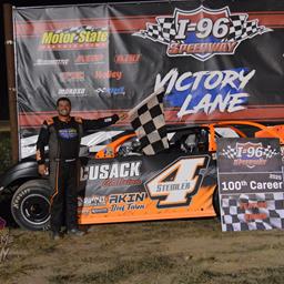 Stemler Captures Win #100 On Kids Night!!