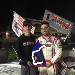 Scelzi Scores First Career Podium Finish in Australia During USA vs. WA Sprintcar Speedweek