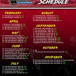 40 Nights Highlight POWRi Honest Abe Roofing 410 Outlaw Sprint League Schedule for 2026