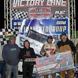 Galusha, Garcia, and Weger Garner NOW600 National Opener Victories at Grayson County!