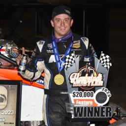 $20 GRAND MACHO MAN! BACON HURRIES TO HAUBSTADT HUSTLER WIN