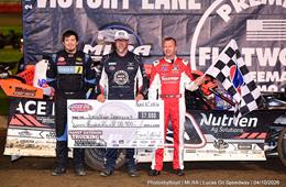Alberson rolls to pair of podium finishes with MLRA at Lucas Oil Speedway