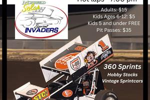 ASCS-Midwest Joins Mohrfeld Solar Sprint Invaders Friday in Eldon!