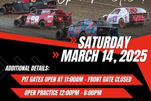 Practice Day information for Cotton Bowl Speedway