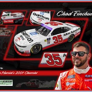 2024 Signed CFR No. 35 Harvick Inspired Hero Card