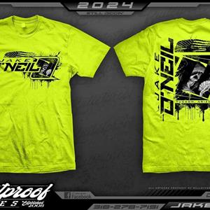 2024 Jake ONeil Neon Yellow T-Shirt