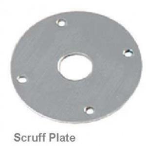 CHROMED SCUFF PLATE- 5pk